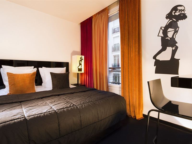 Hotel Le Chat Noir Paris Eksteriør billede